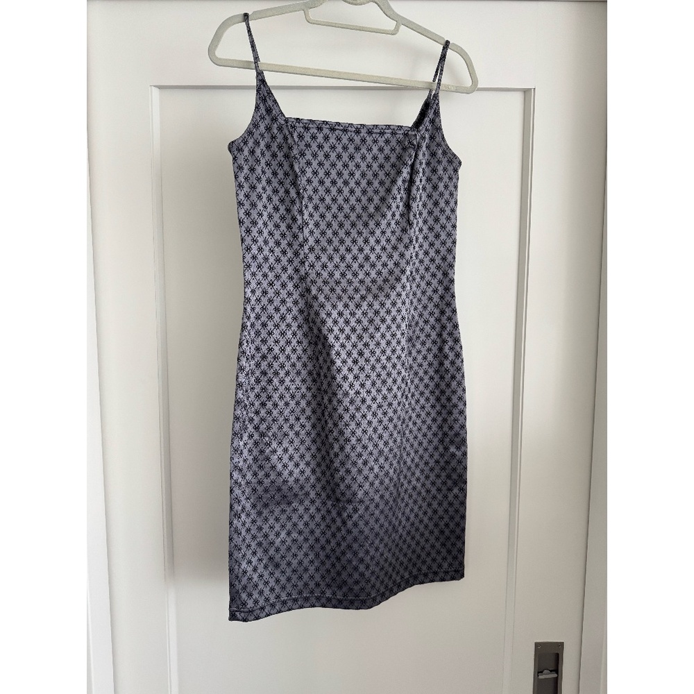 Vintage Jessica McClintock for Gunne Sax Knee Length Dress Gray Size 9